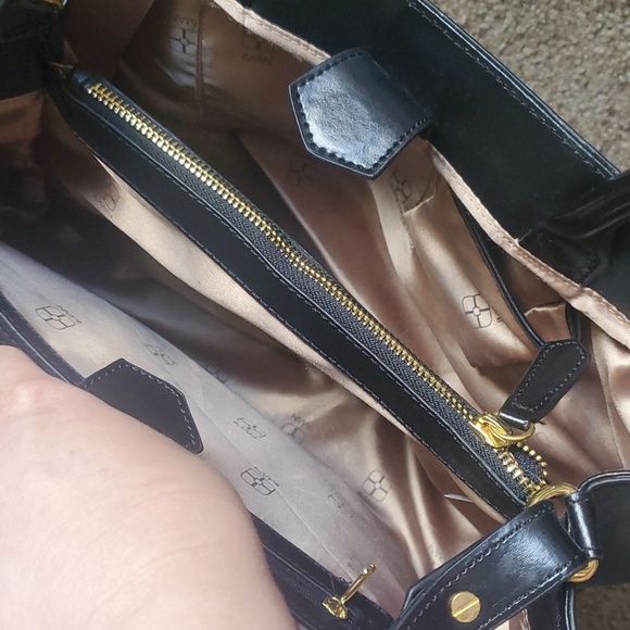 Never used! IMAN 100% split leather purse with leopard cowhide front - Picture 5 of 8